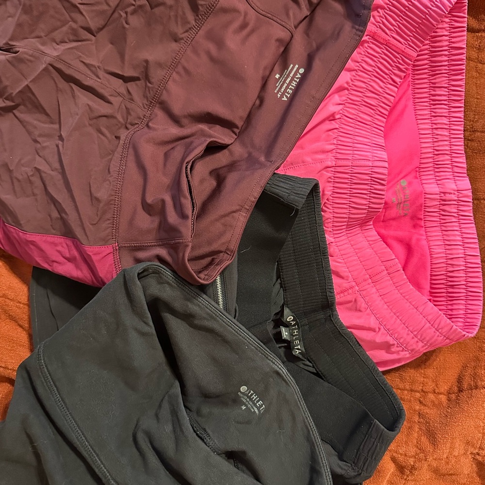 Athleta Clear Out Shorts and Capris Size M